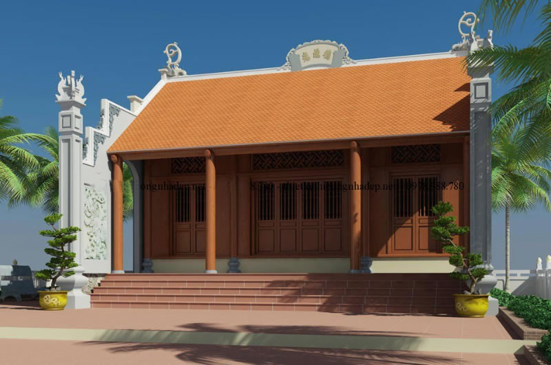 Thiết kế nhà thờ họ tại TP Vinh Nghệ An